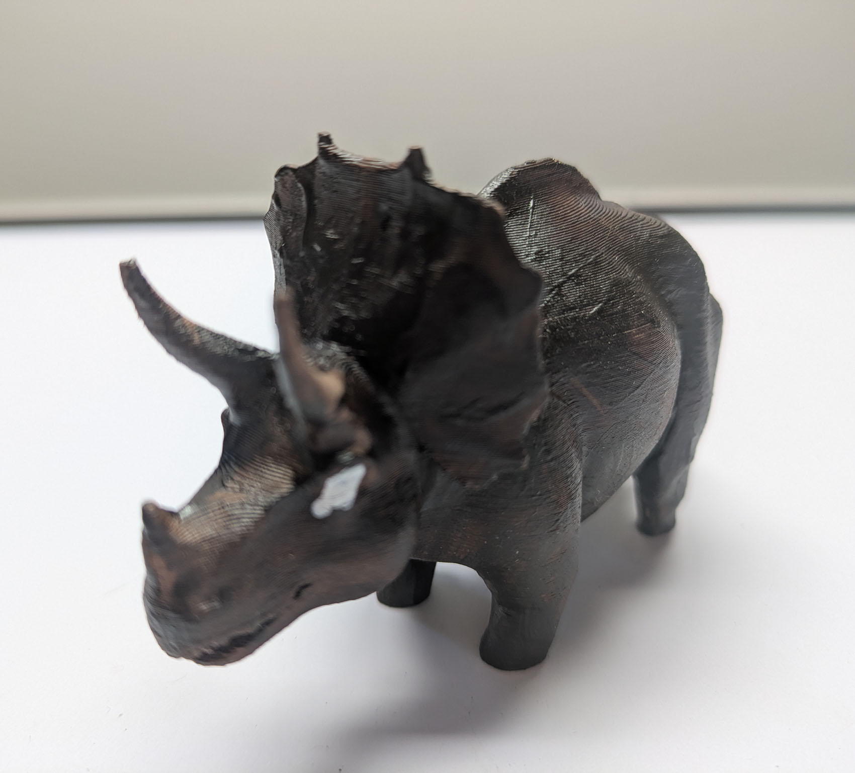 Large Triceratops Dinosaur Figure - Image 3